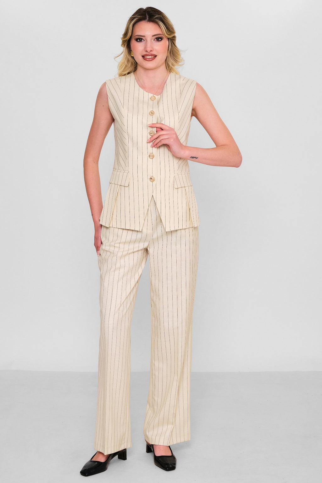 Fever - Regular Size Waistcoat (FVR26Y15016) - 8690200176401