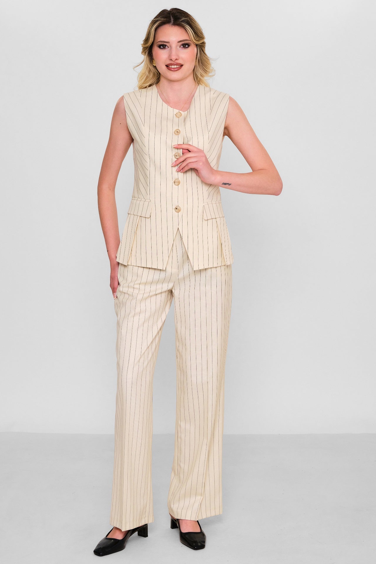 Fever - Regular Size Waistcoat (FVR26Y15016) - 8690200176401