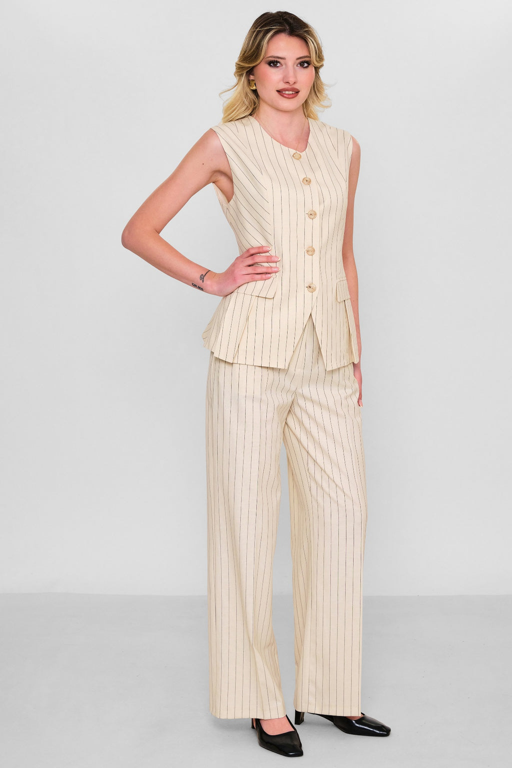Fever - Regular Size Waistcoat (FVR26Y15016) - 8690200176401
