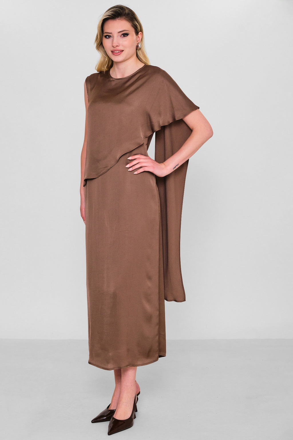Qm - Regular Size Dress (QM.Y26.ELB.QE432) - 8690200176739