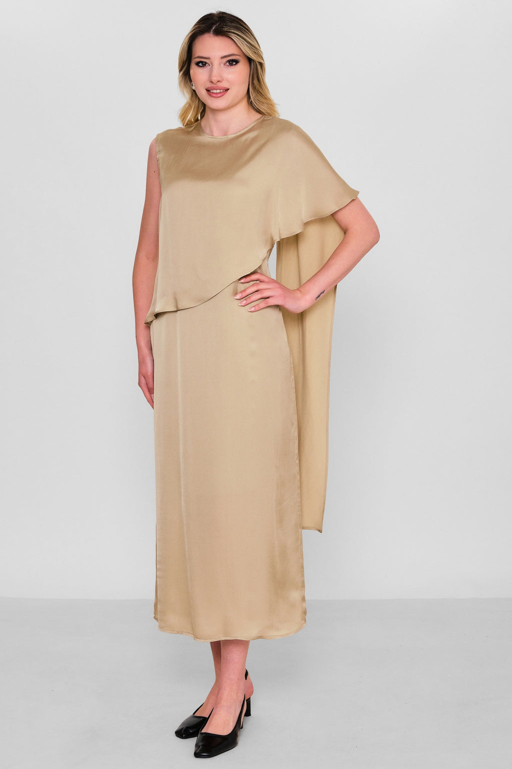 Qm - Regular Size Dress (QM.Y26.ELB.QE432) - 8690200176746