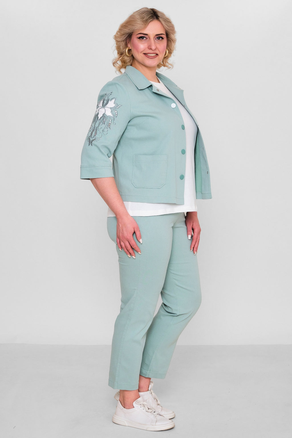 Elitline - Plus Size Suit (ELT26Y7-43-4068) - 8690200176906
