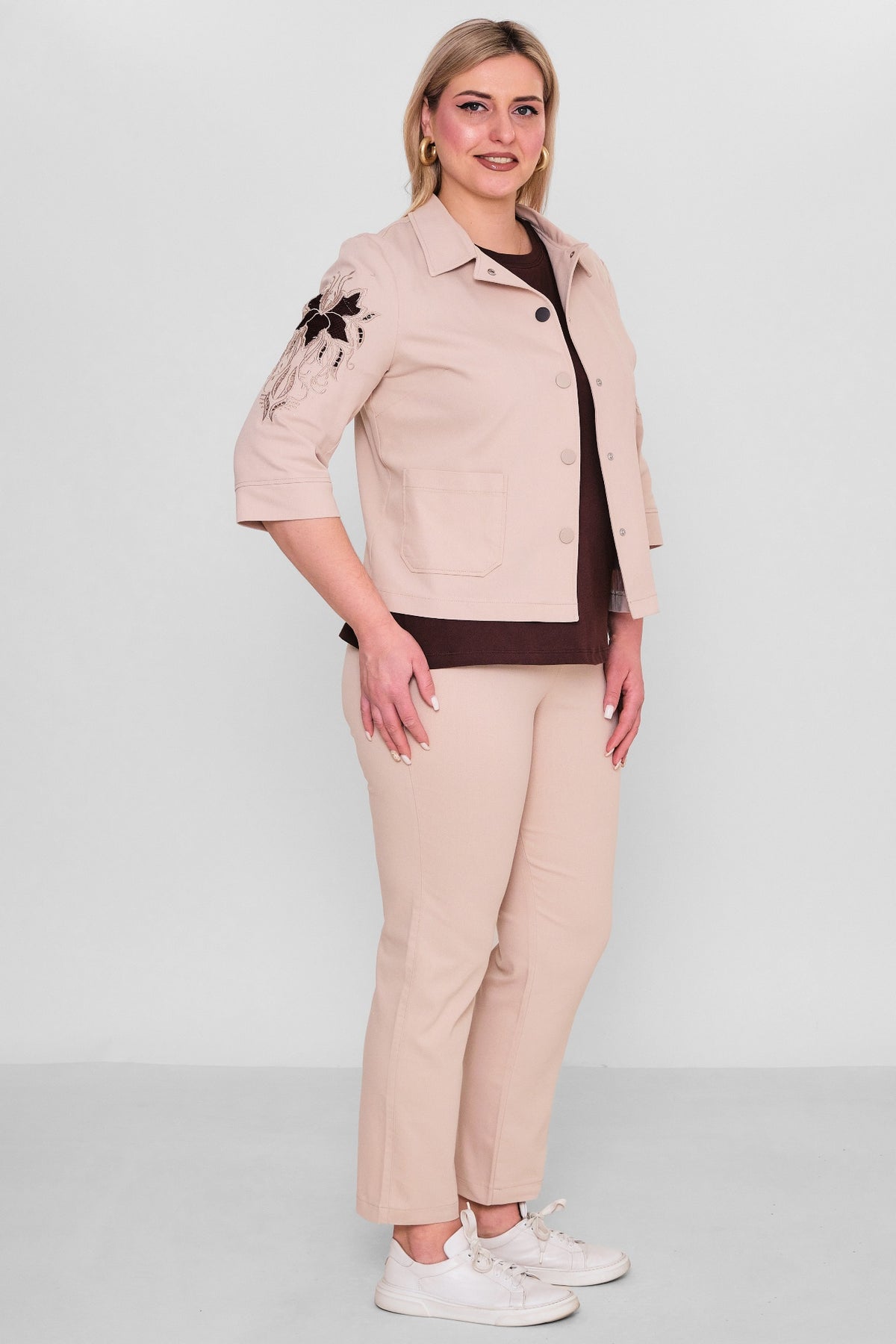 Elitline - Plus Size Suit (ELT26Y7-43-4068) - 8690200176920