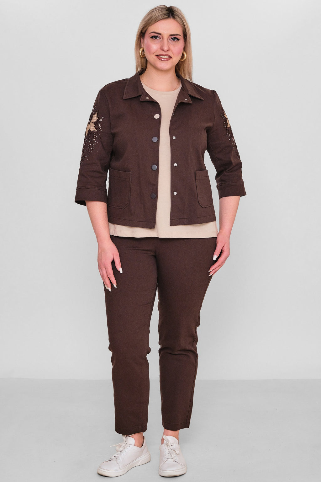 Elitline - Plus Size Suit (ELT26Y7-43-4068) - 8690200176937