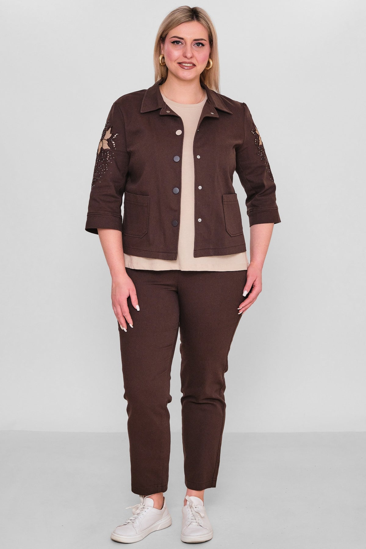 Elitline - Plus Size Suit (ELT26Y7-43-4068) - 8690200176937