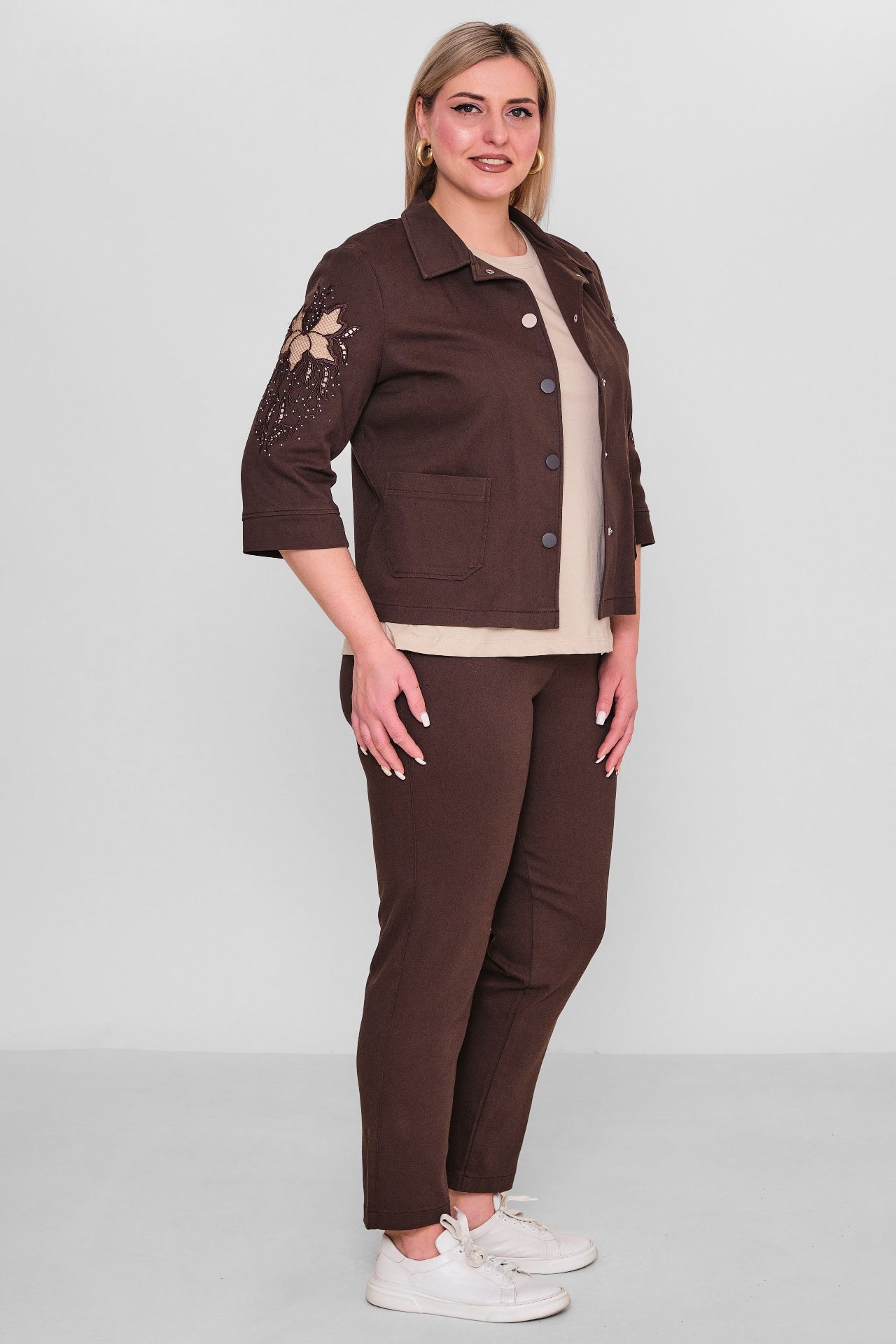Elitline - Plus Size Suit (ELT26Y7-43-4068) - 8690200176937
