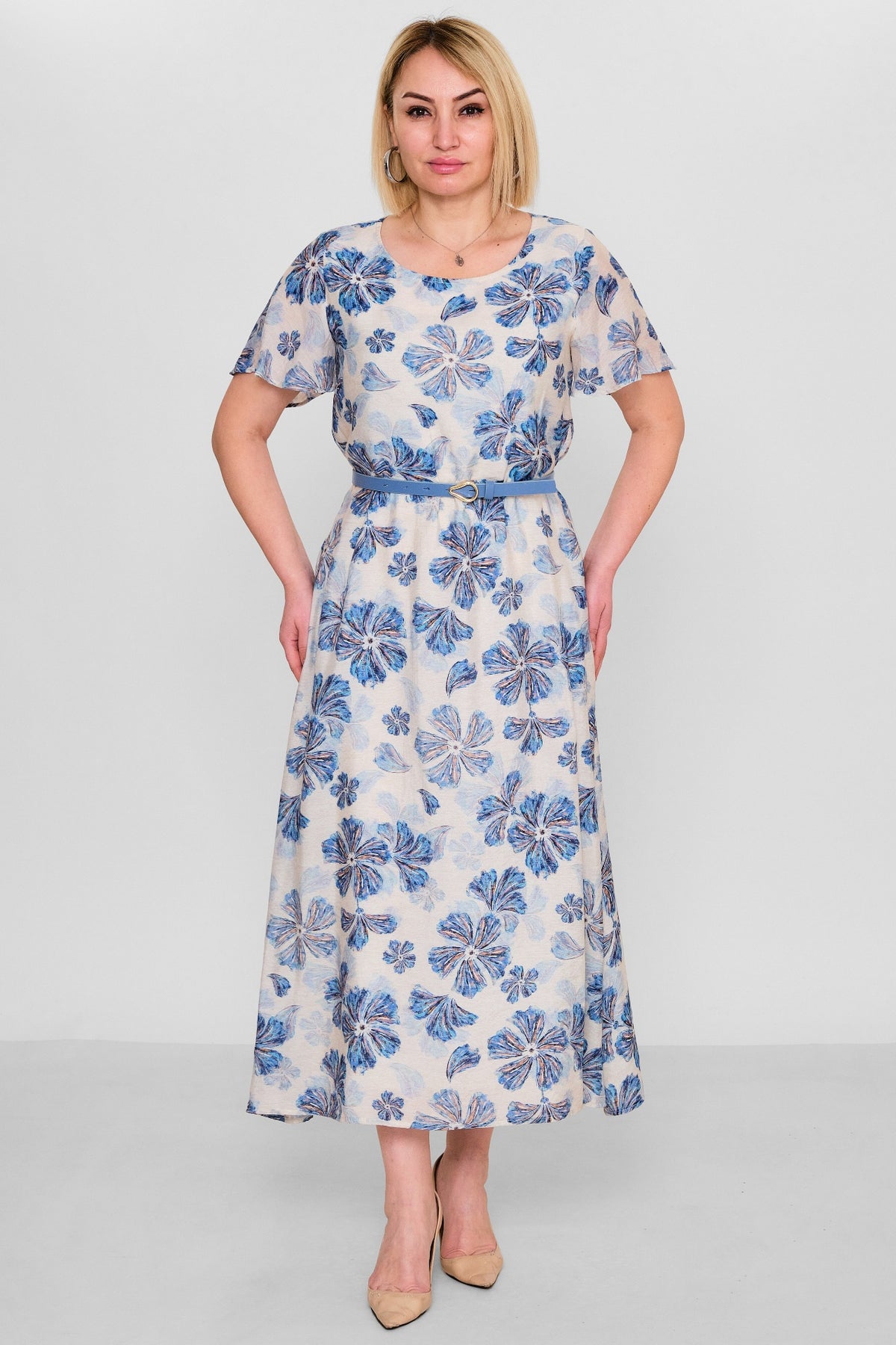 Revaro - Regular Size Dress (RVR26YS-9105) - 8690200177071