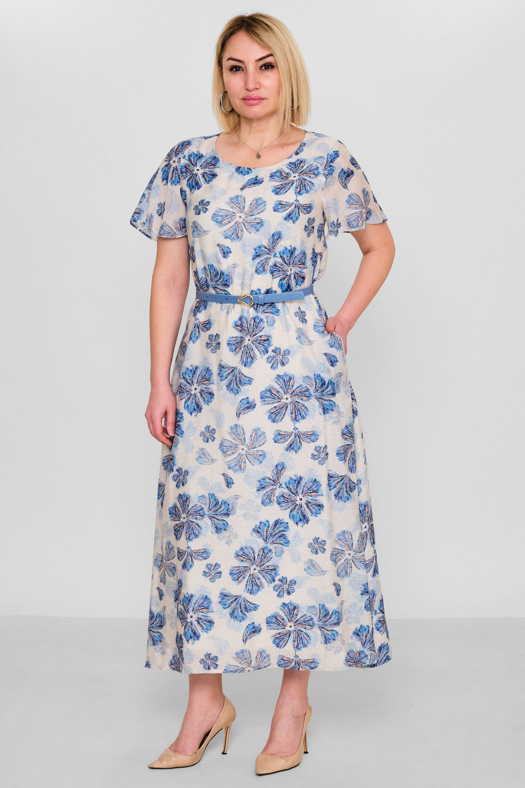 Revaro - Regular Size Dress (RVR26YS-9105) - 8690200177071