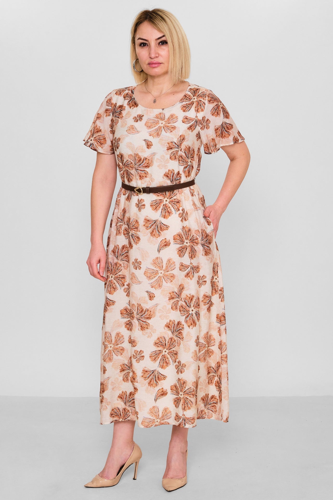 Revaro - Regular Size Dress (RVR26YS-9105) - 8690200177088