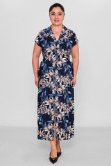 Dress Port - Plus Size Dress (DSP26Y5753) - 8690200177392