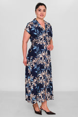 Dress Port - Plus Size Dress (DSP26Y5753) - 8690200177392