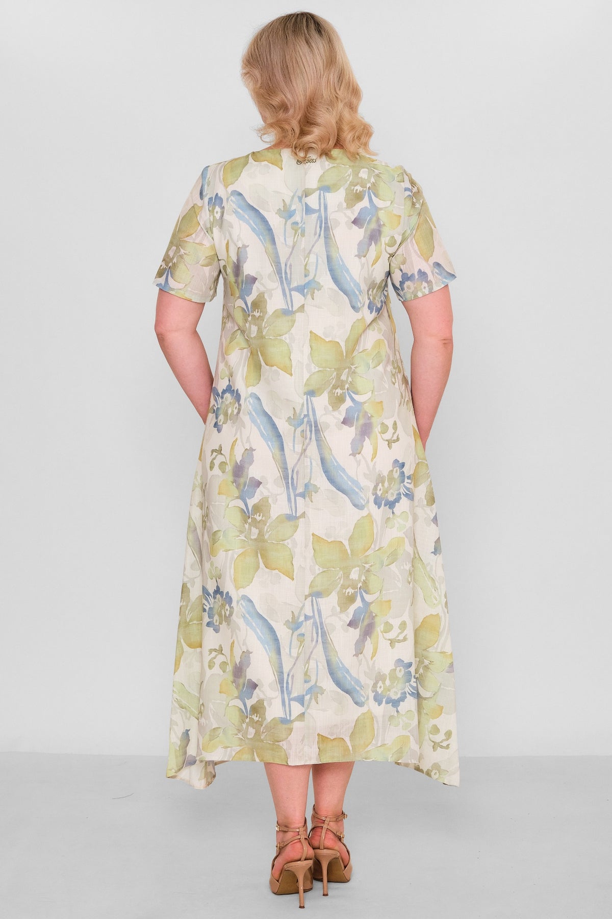 Ksas - Plus Size Dress (KSAS32398) - 8690200177897