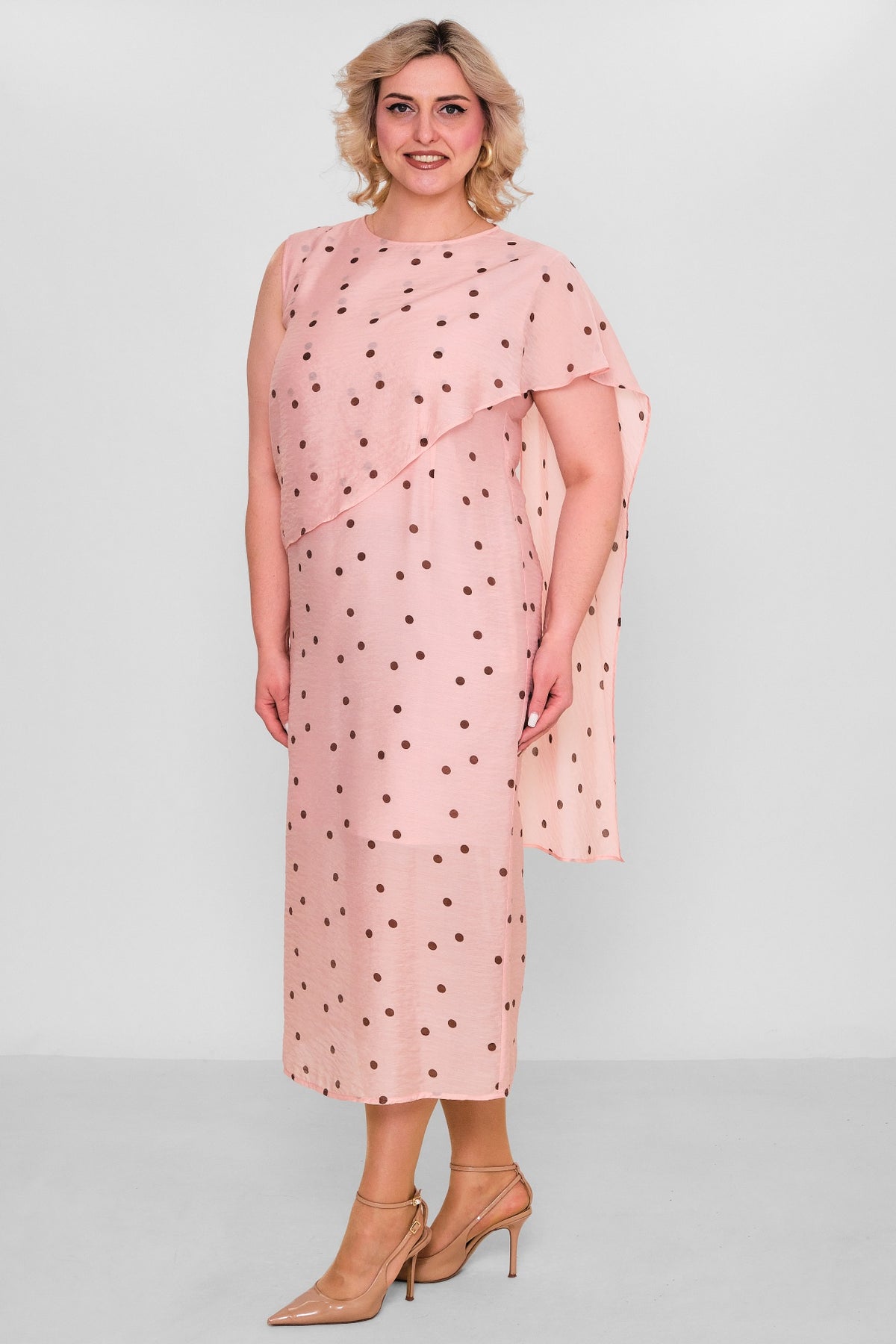 Laluce - Plus Size Dress (L2.Y26.ELB.2E685) - 8690200178429