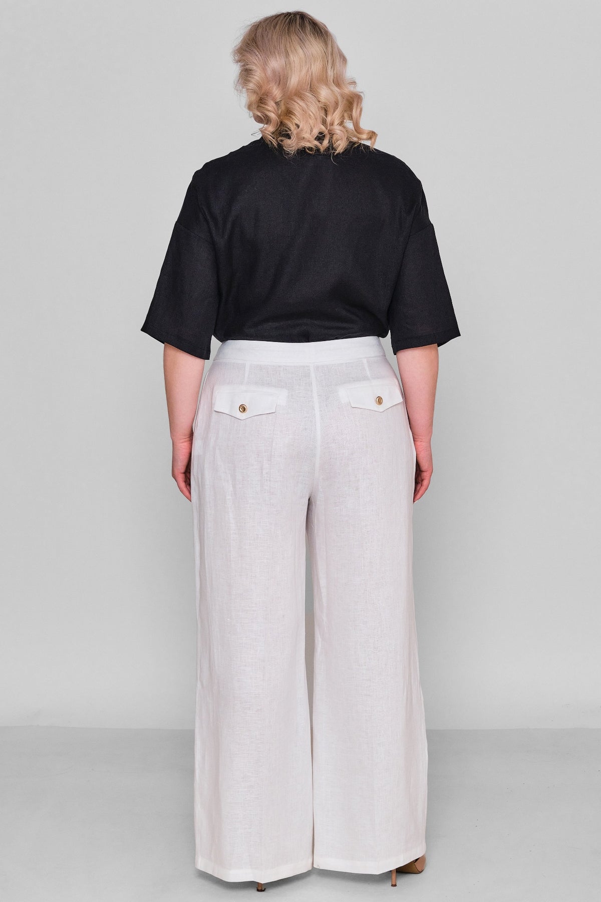 Laluce - Plus Size Trousers (L2.Y26.PNT.2P241) - 8690200178436