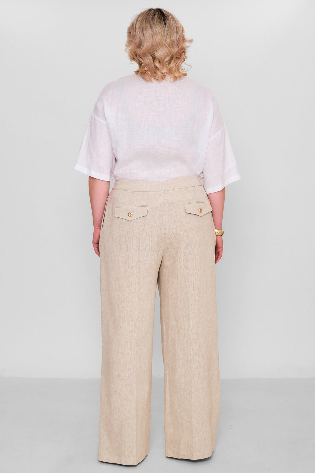 Laluce - Plus Size Trousers (L2.Y26.PNT.2P241) - 8690200178450
