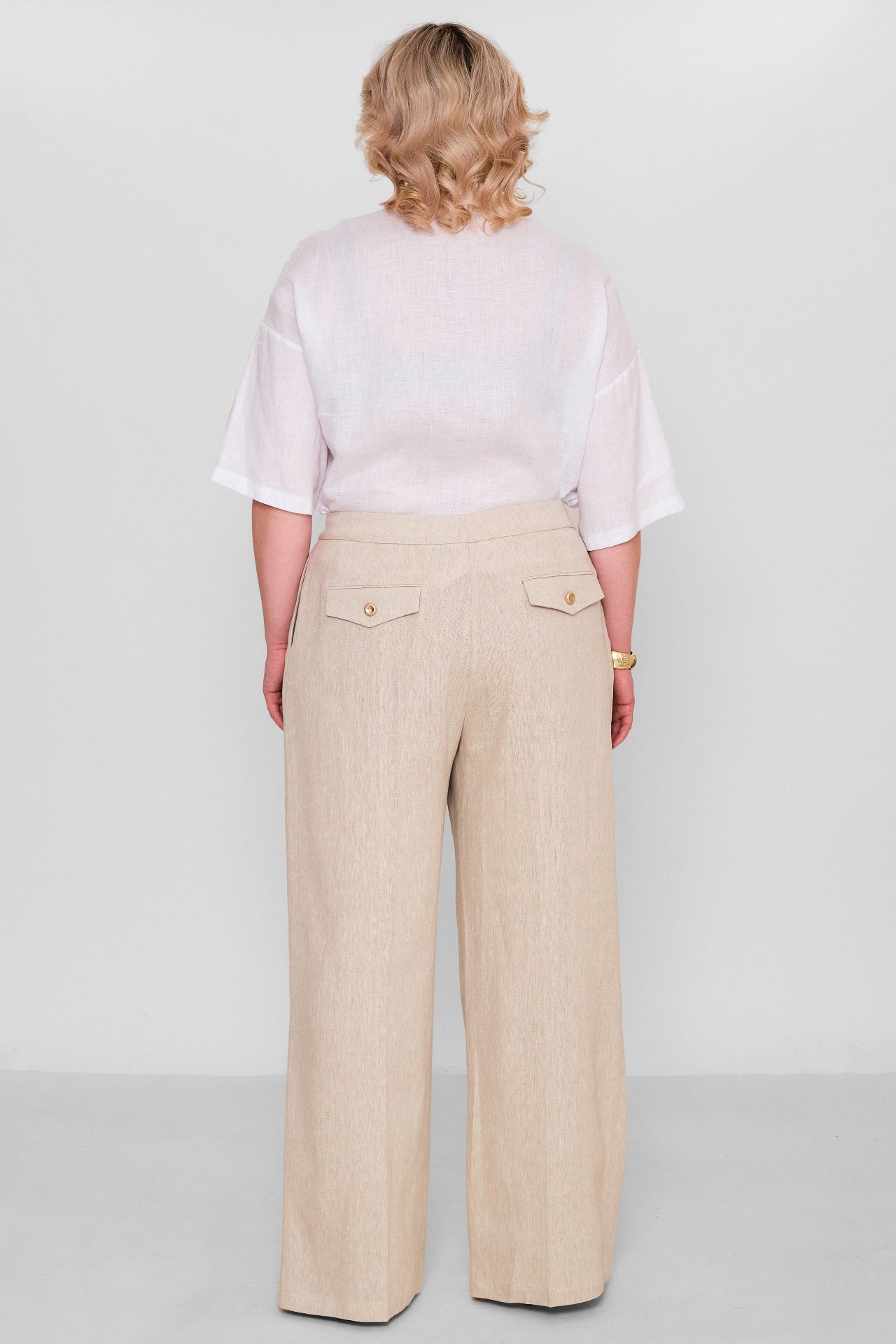 Laluce - Plus Size Trousers (L2.Y26.PNT.2P241) - 8690200178450