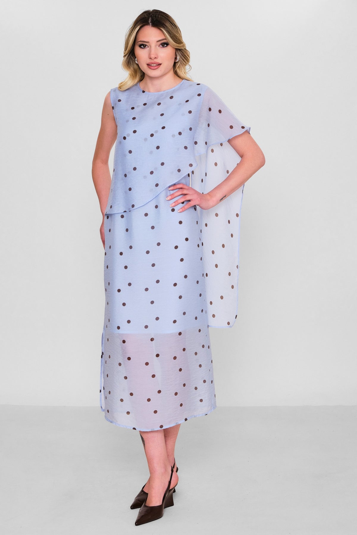 Qm - Regular Size Dress (QM.Y26.ELB.QE431) - 8690200178498