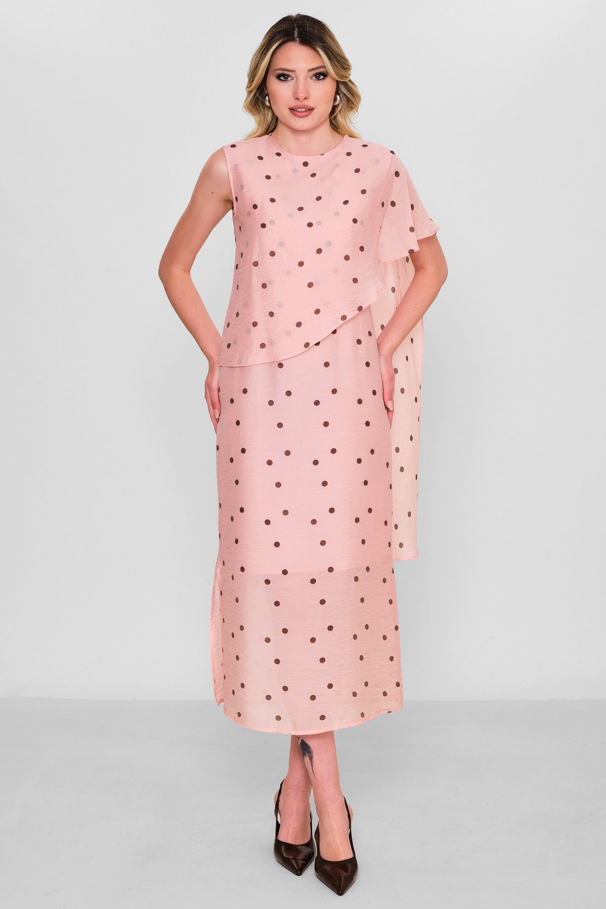 Qm - Regular Size Dress (QM.Y26.ELB.QE431) - 8690200178511