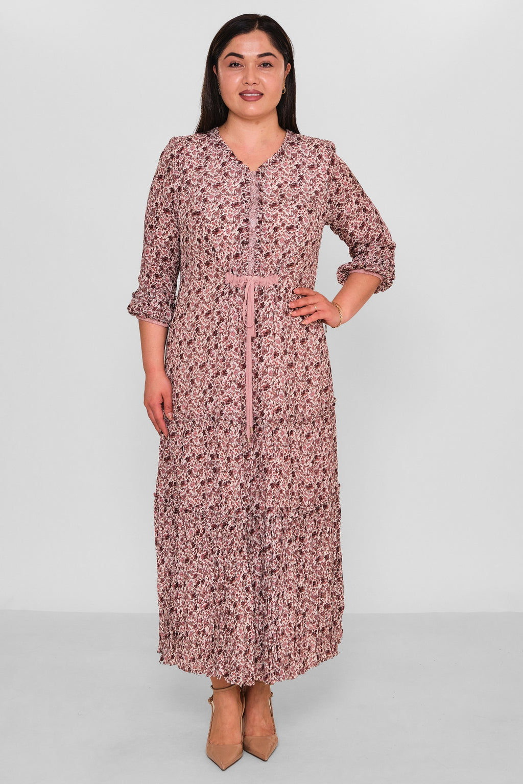 Gumanize - Plus Size Dress (GMZ2026-628-8040) - 8690200178719