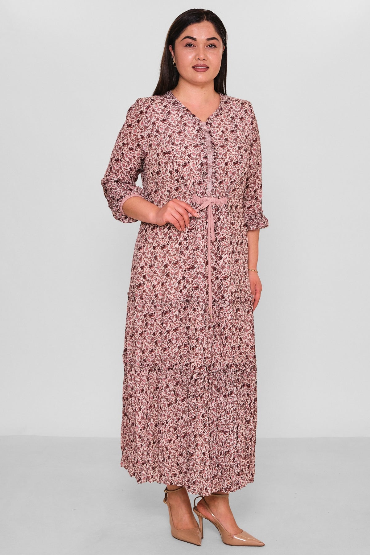 Gumanize - Plus Size Dress (GMZ2026-628-8040) - 8690200178719