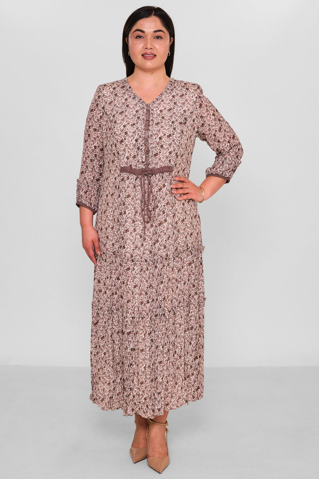 Gumanize - Plus Size Dress (GMZ2026-628-8040) - 8690200178726