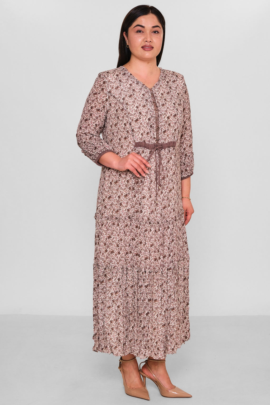Gumanize - Plus Size Dress (GMZ2026-628-8040) - 8690200178726