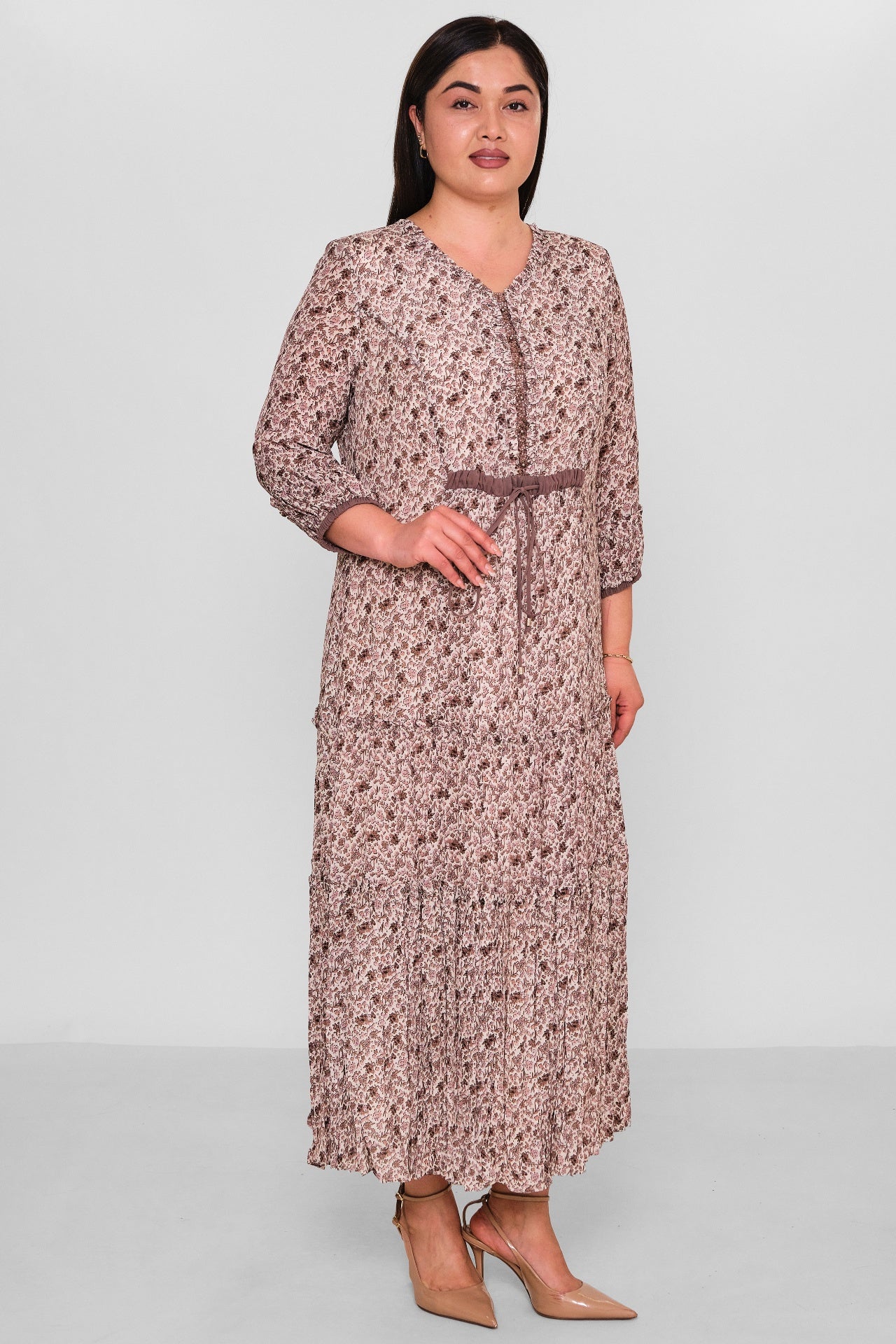 Gumanize - Plus Size Dress (GMZ2026-628-8040) - 8690200178726