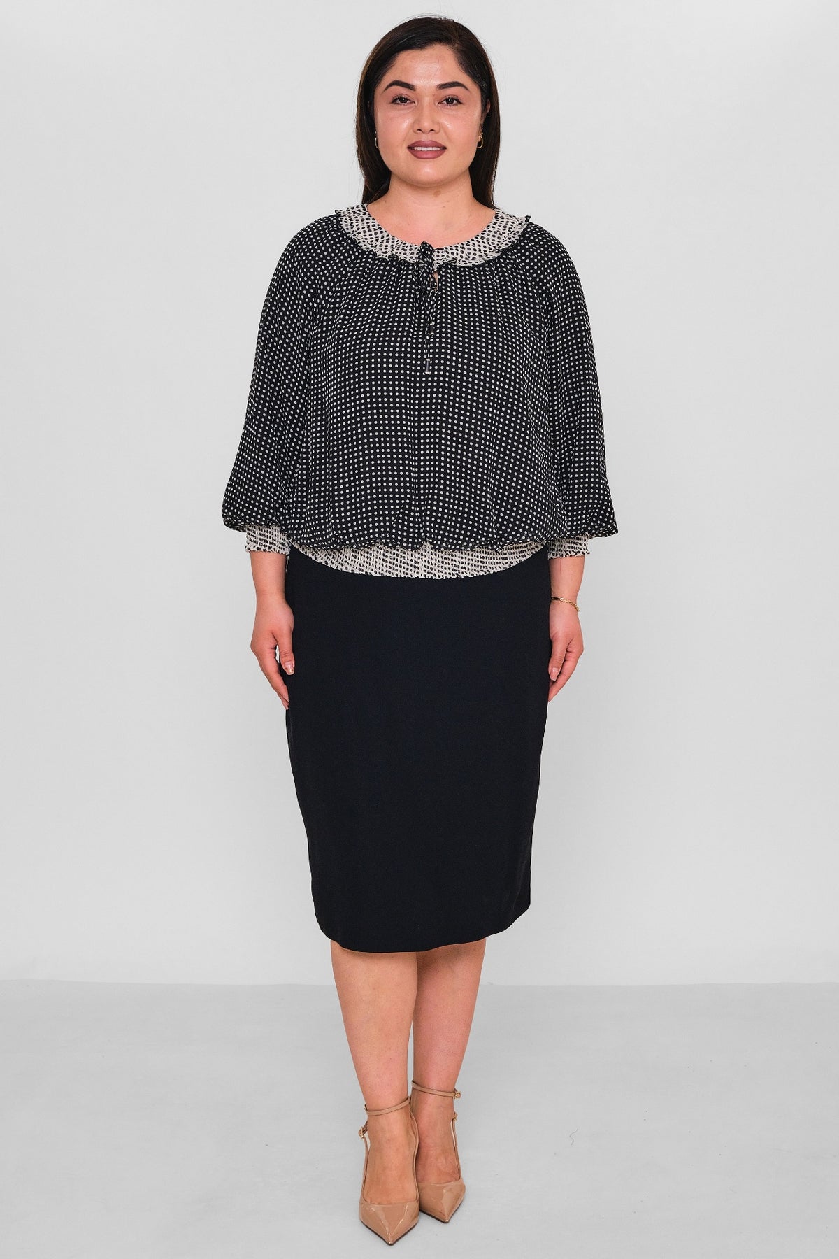 Gumanize - Plus Size Suit (GMZTK77-6805) - 8690200178740