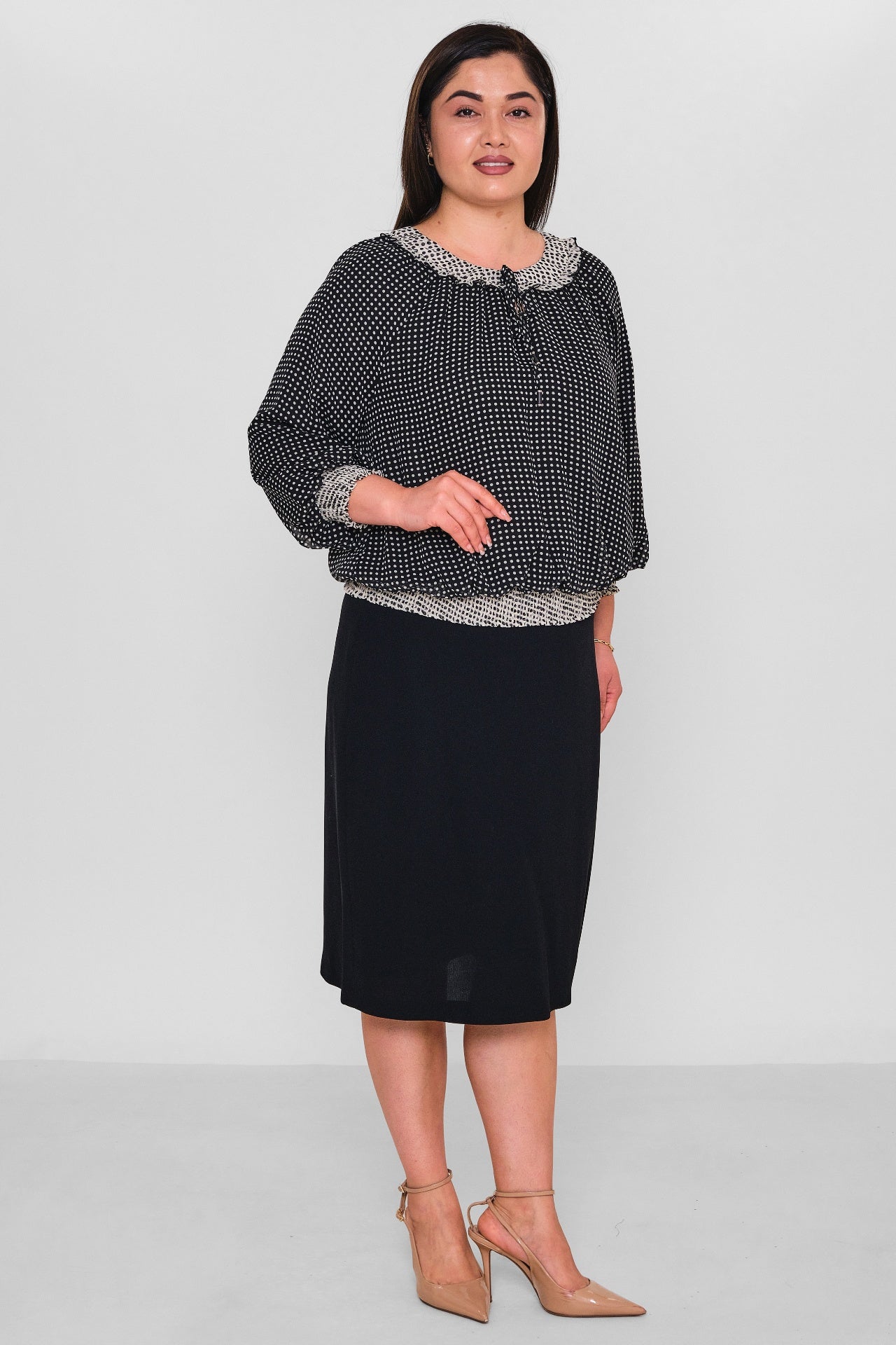 Gumanize - Plus Size Suit (GMZTK77-6805) - 8690200178740