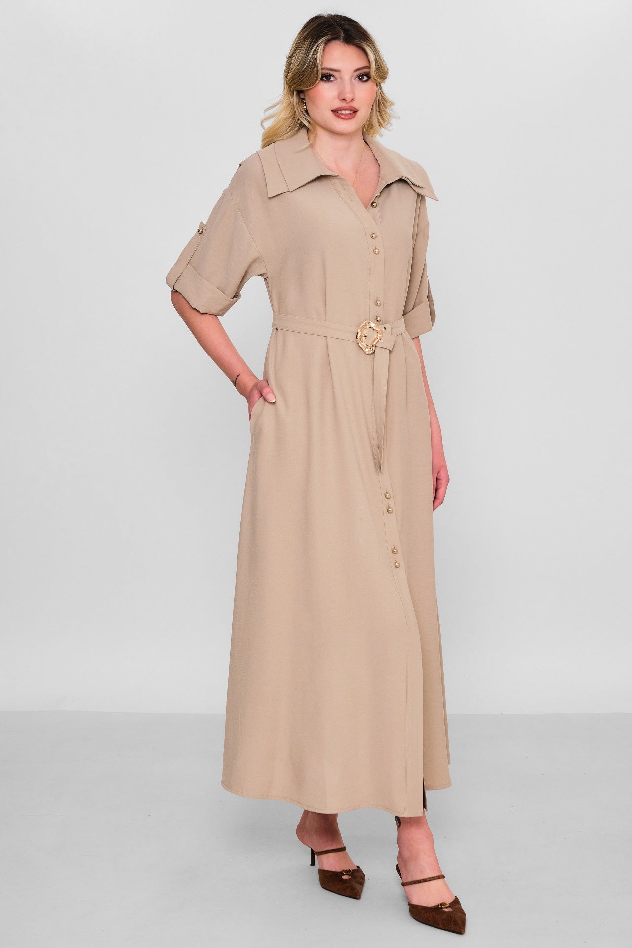 Fever - Regular Size Dress (FVR26Y16046) - 8690200178795
