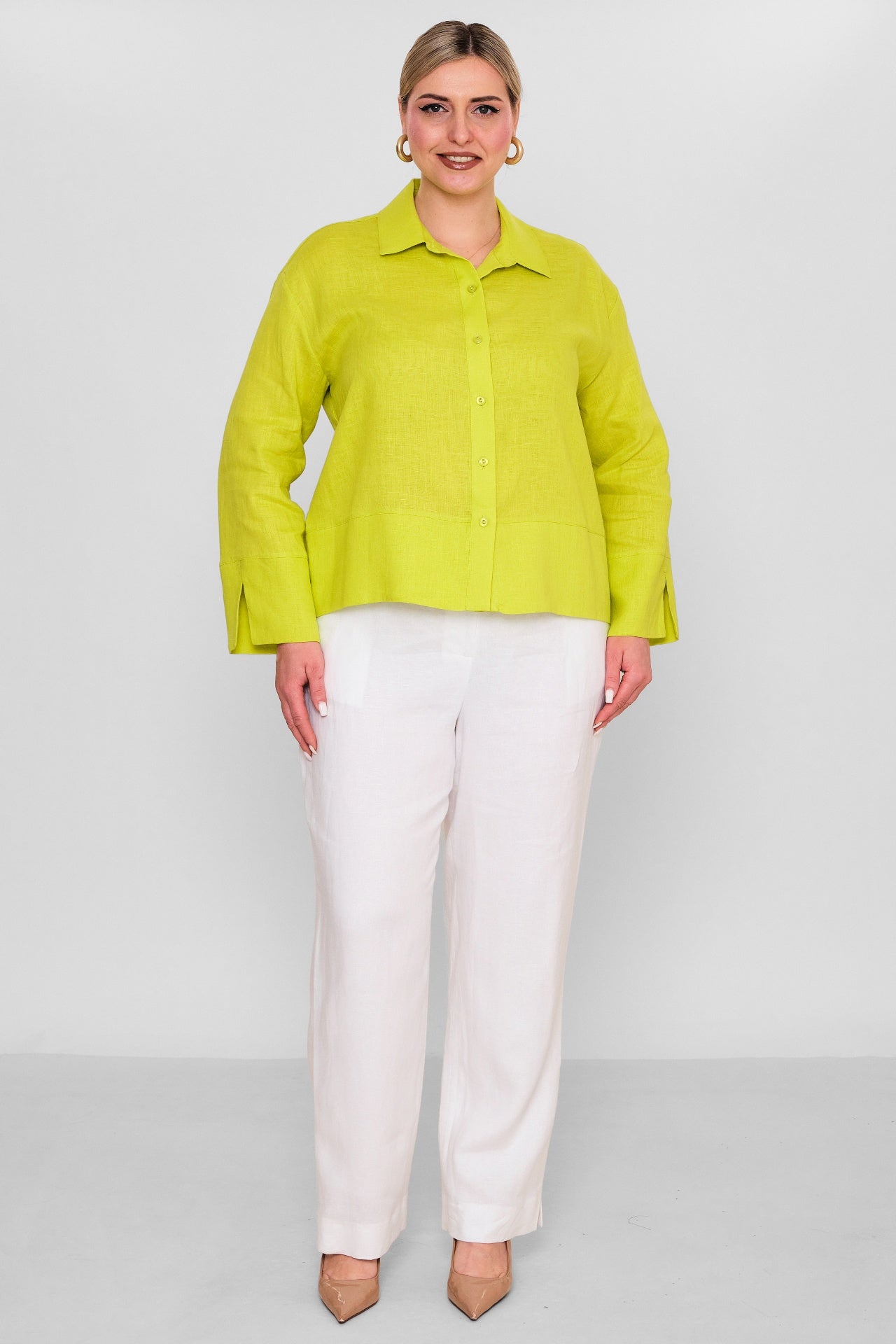 Salkim - Plus Size Shirt (SLK26Y36030BB) - 8690200178917
