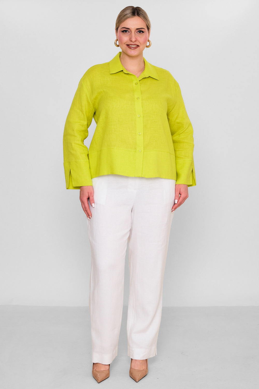 Salkim - Plus Size Shirt (SLK26Y36030BB) - 8690200178917