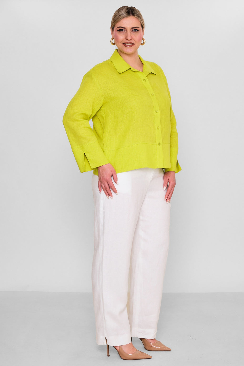 Salkim - Plus Size Shirt (SLK26Y36030BB) - 8690200178917
