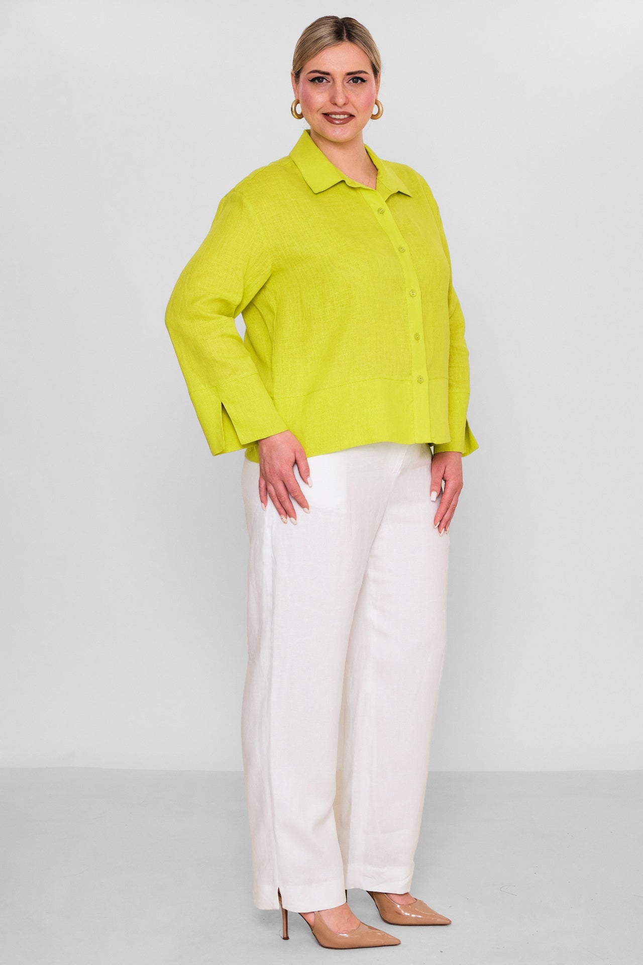 Salkim - Plus Size Shirt (SLK26Y36030BB) - 8690200178917