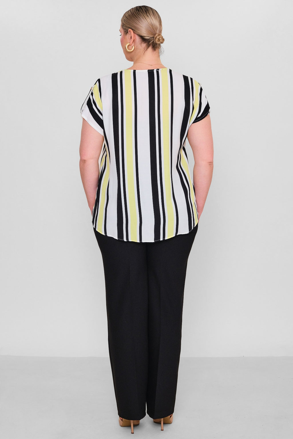 Selen - Plus Size Blouse (SLN26Y160230) - 8690200178979