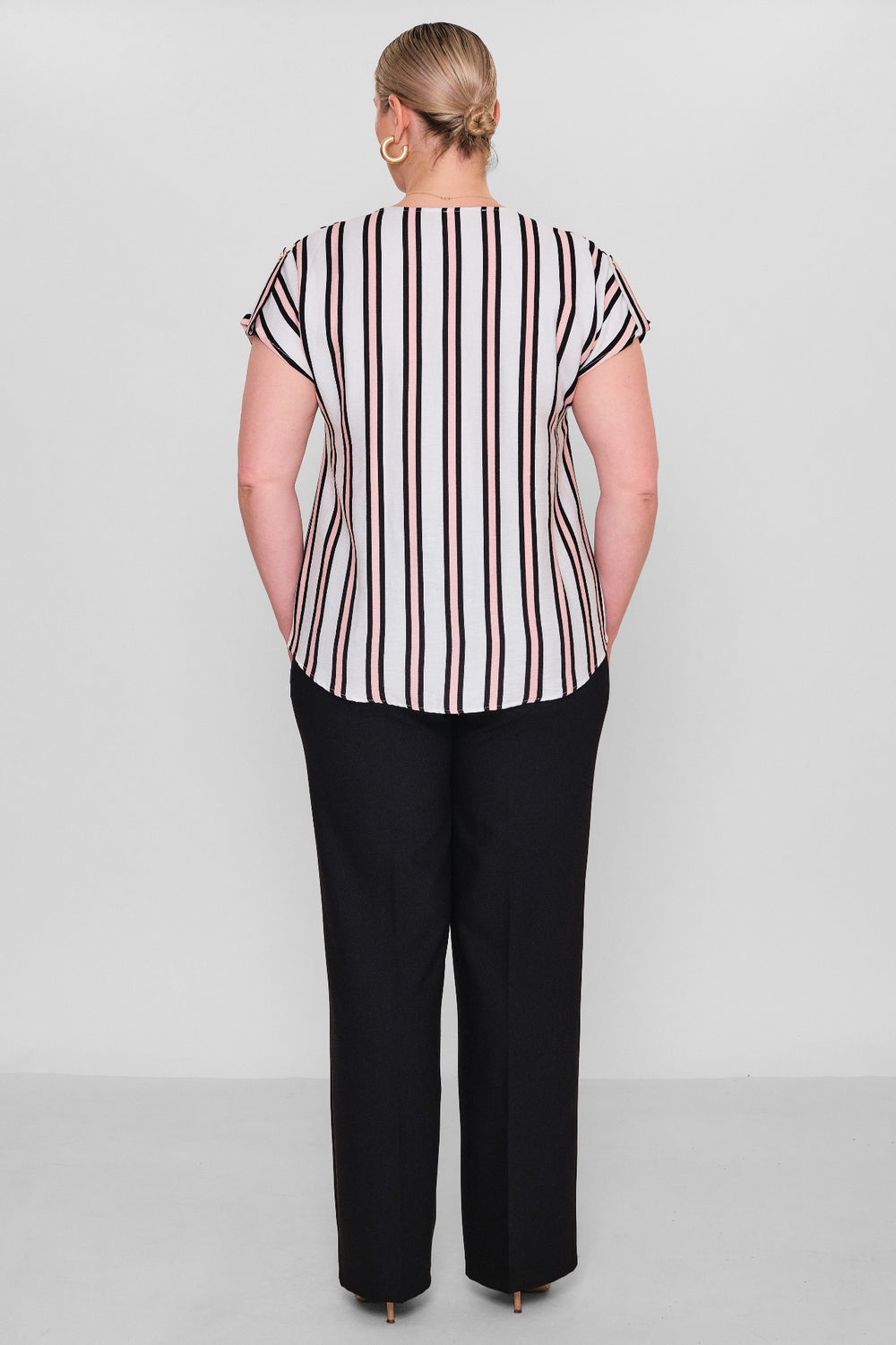 Selen - Plus Size Blouse (SLN26Y160230) - 8690200178993