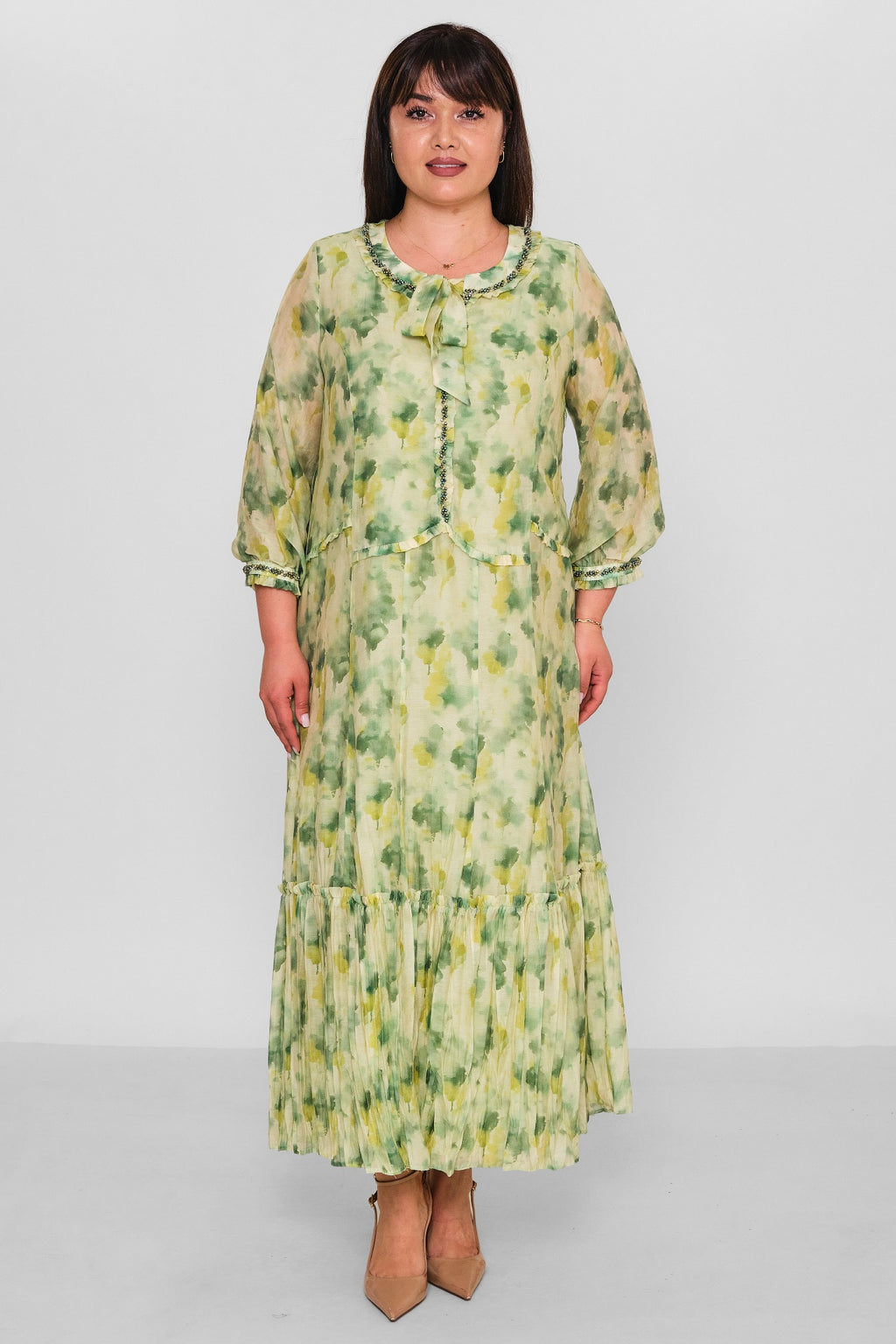 Gumanize - Plus Size Dress (GMZ2026-661-7120) - 8690200179341
