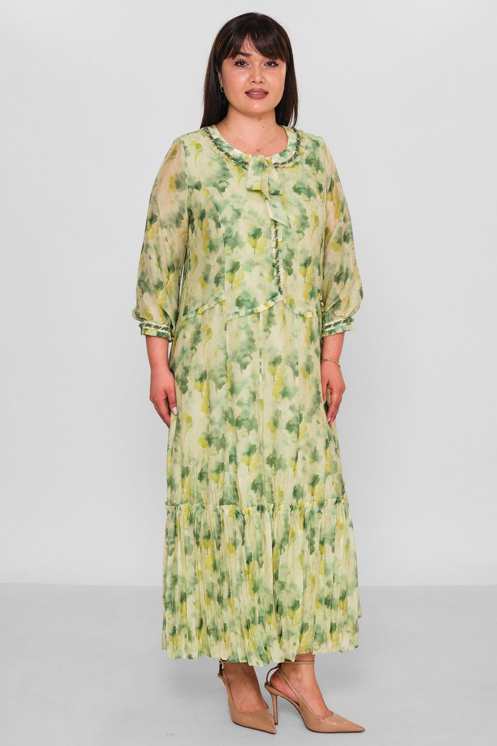 Gumanize - Plus Size Dress (GMZ2026-661-7120) - 8690200179341