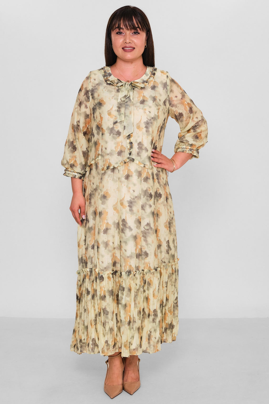 Gumanize - Plus Size Dress (GMZ2026-661-7120) - 8690200179358