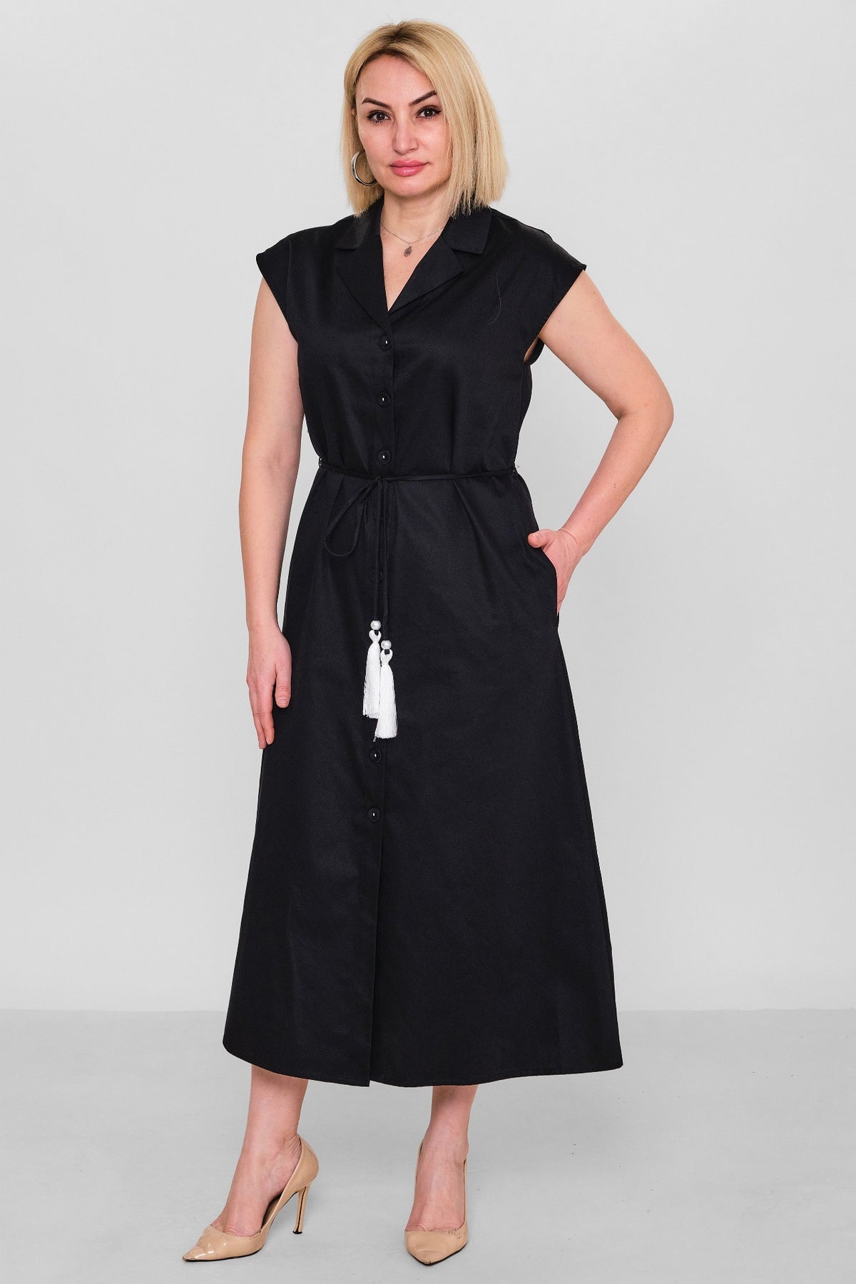 Revaro - Regular Size Dress (RVR26YS-9100) - 8690200179365
