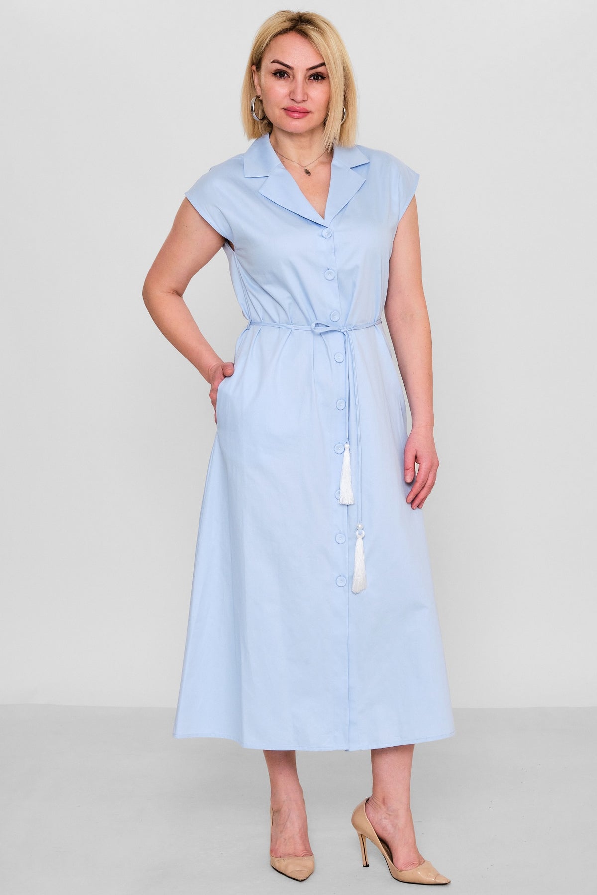 Revaro - Regular Size Dress (RVR26YS-9100) - 8690200179372