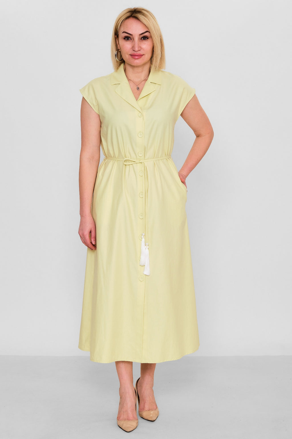 Revaro - Regular Size Dress (RVR26YS-9100) - 8690200179389