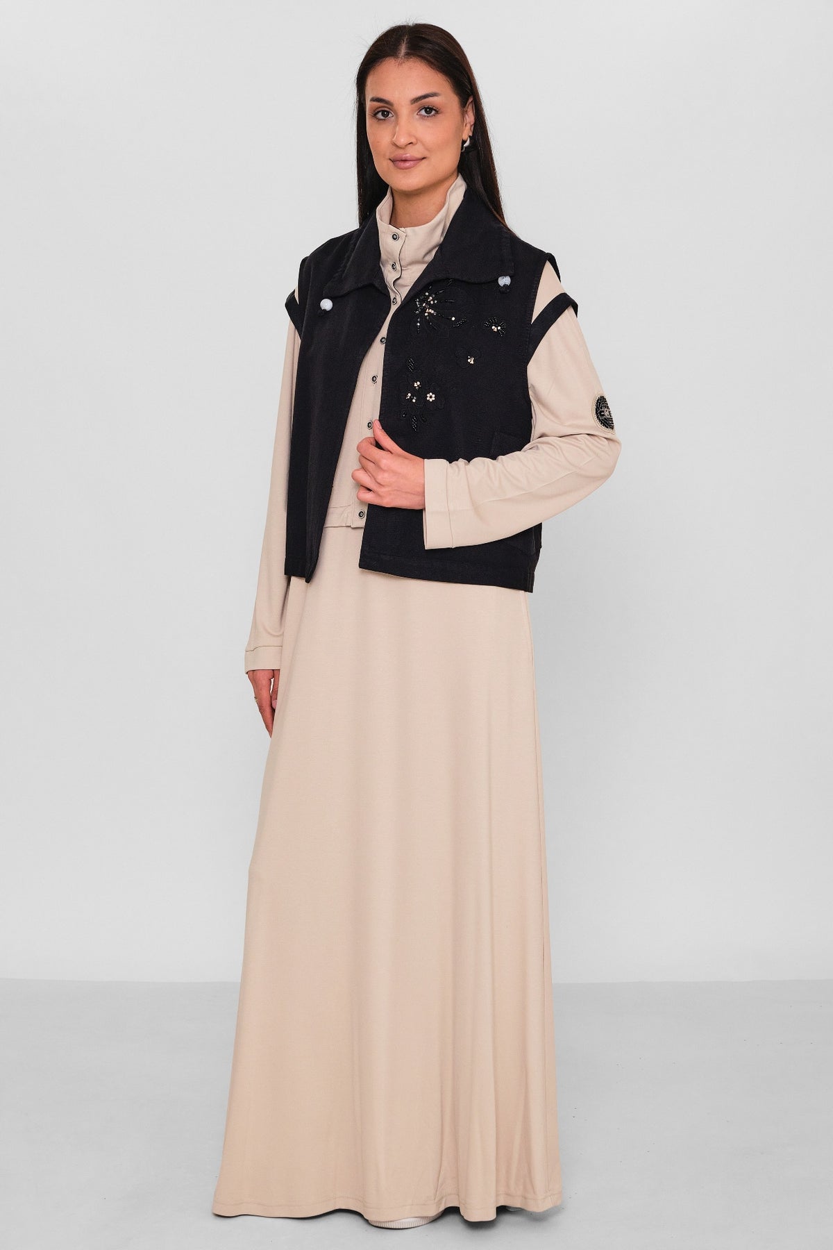Qlishe - Regular Size Dress (QLH26Y30376) - 8690200179594