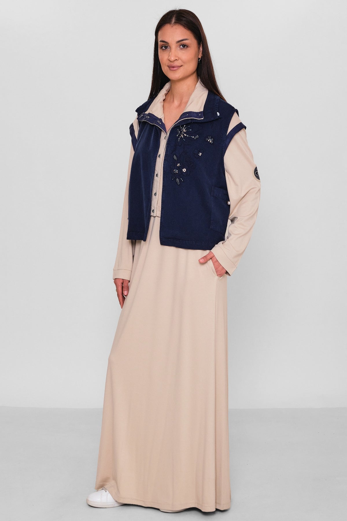 Qlishe - Regular Size Dress (QLH26Y30376) - 8690200179600