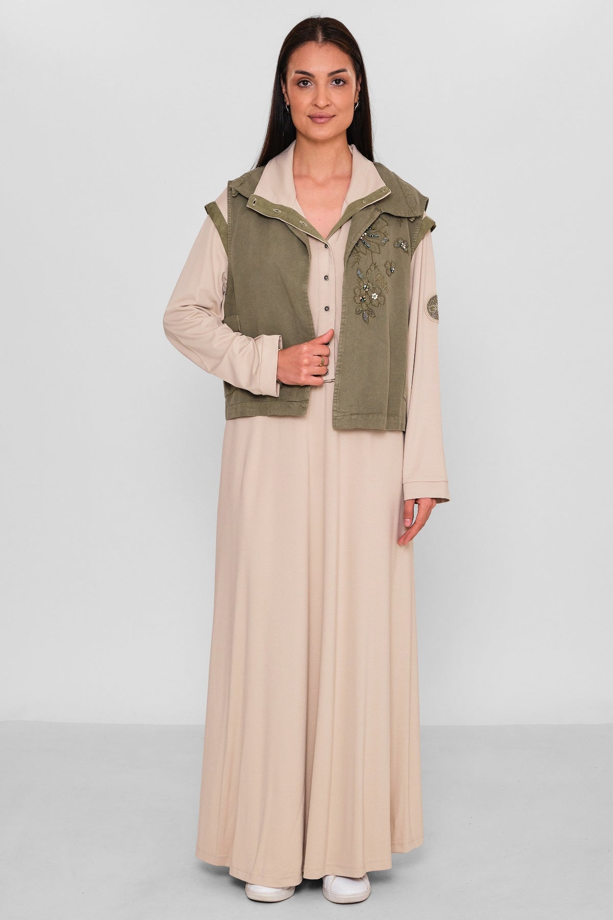 Qlishe - Regular Size Dress (QLH26Y30376) - 8690200179617