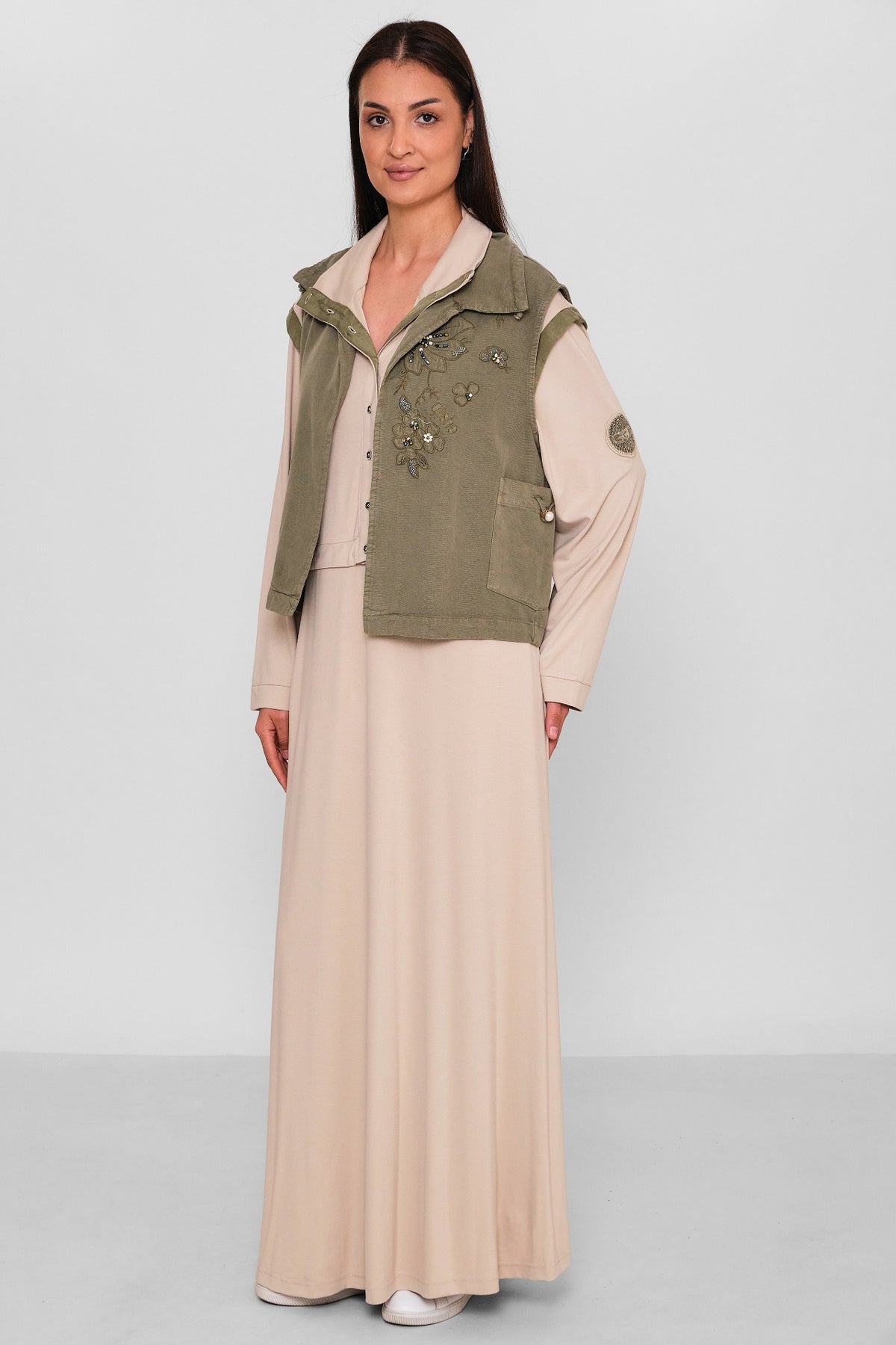 Qlishe - Regular Size Dress (QLH26Y30376) - 8690200179617