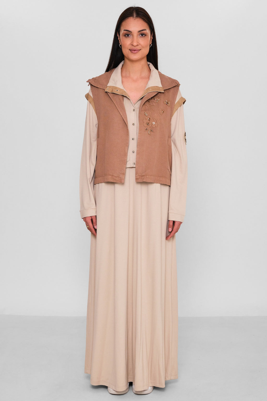 Qlishe - Regular Size Dress (QLH26Y30376) - 8690200179624