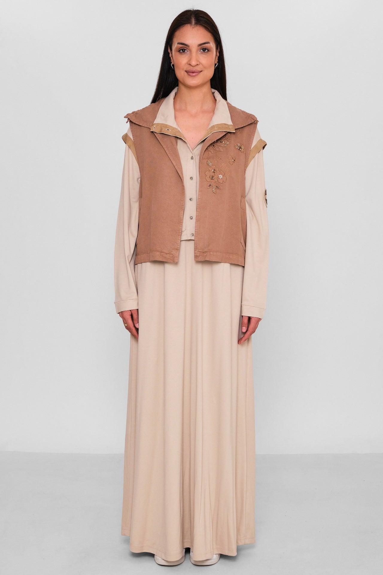 Qlishe - Regular Size Dress (QLH26Y30376) - 8690200179624