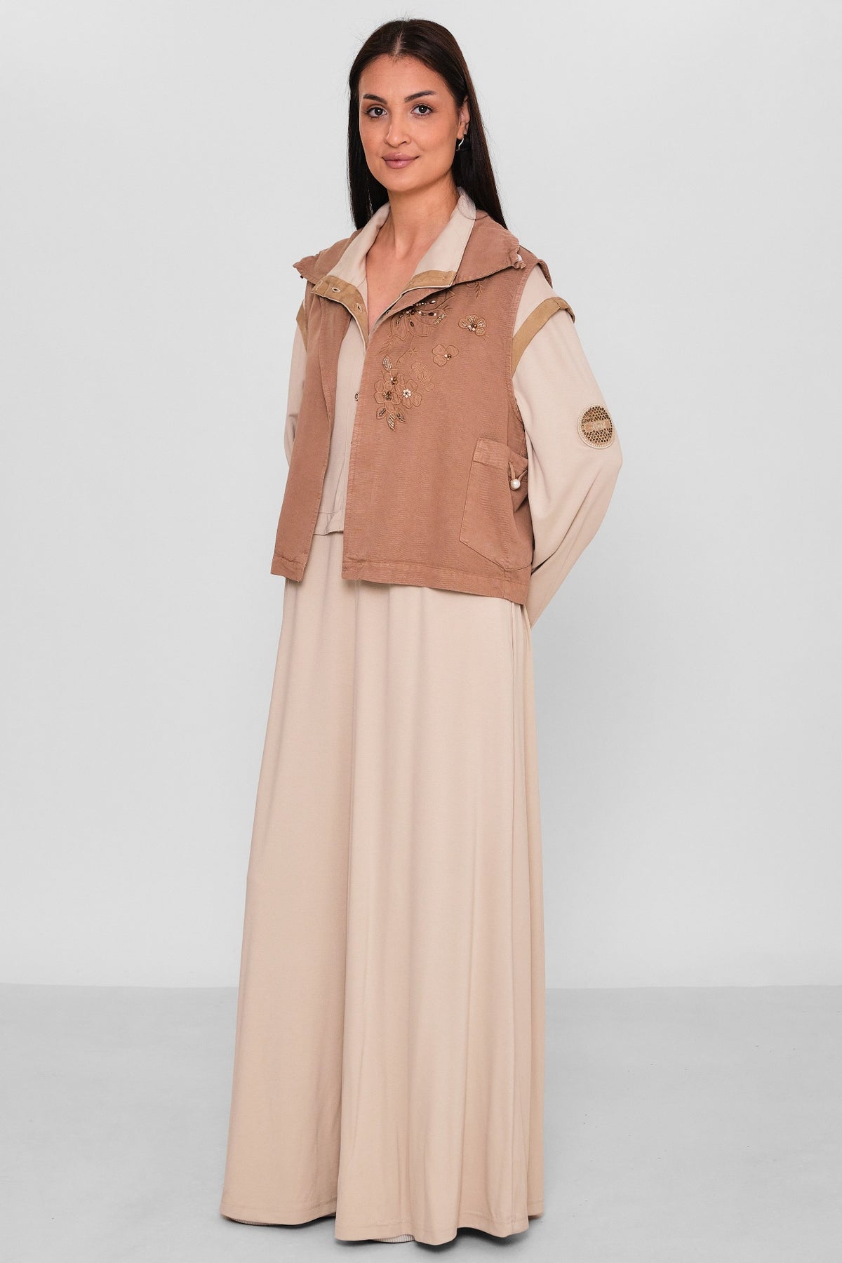 Qlishe - Regular Size Dress (QLH26Y30376) - 8690200179624