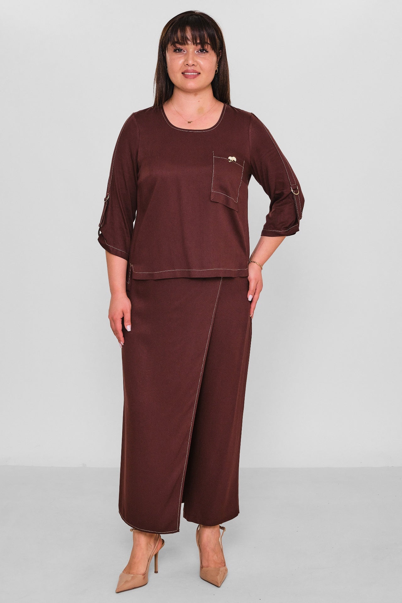 Dress Port - Plus Size Suit (DSP26Y3540) - 8690200179808